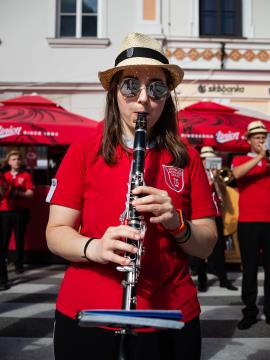 Izjemen obisk zaznamoval 50. Dneve narodnih noš in oblačilne dediščine v Kamniku (Blaž T. Muc)  (18)